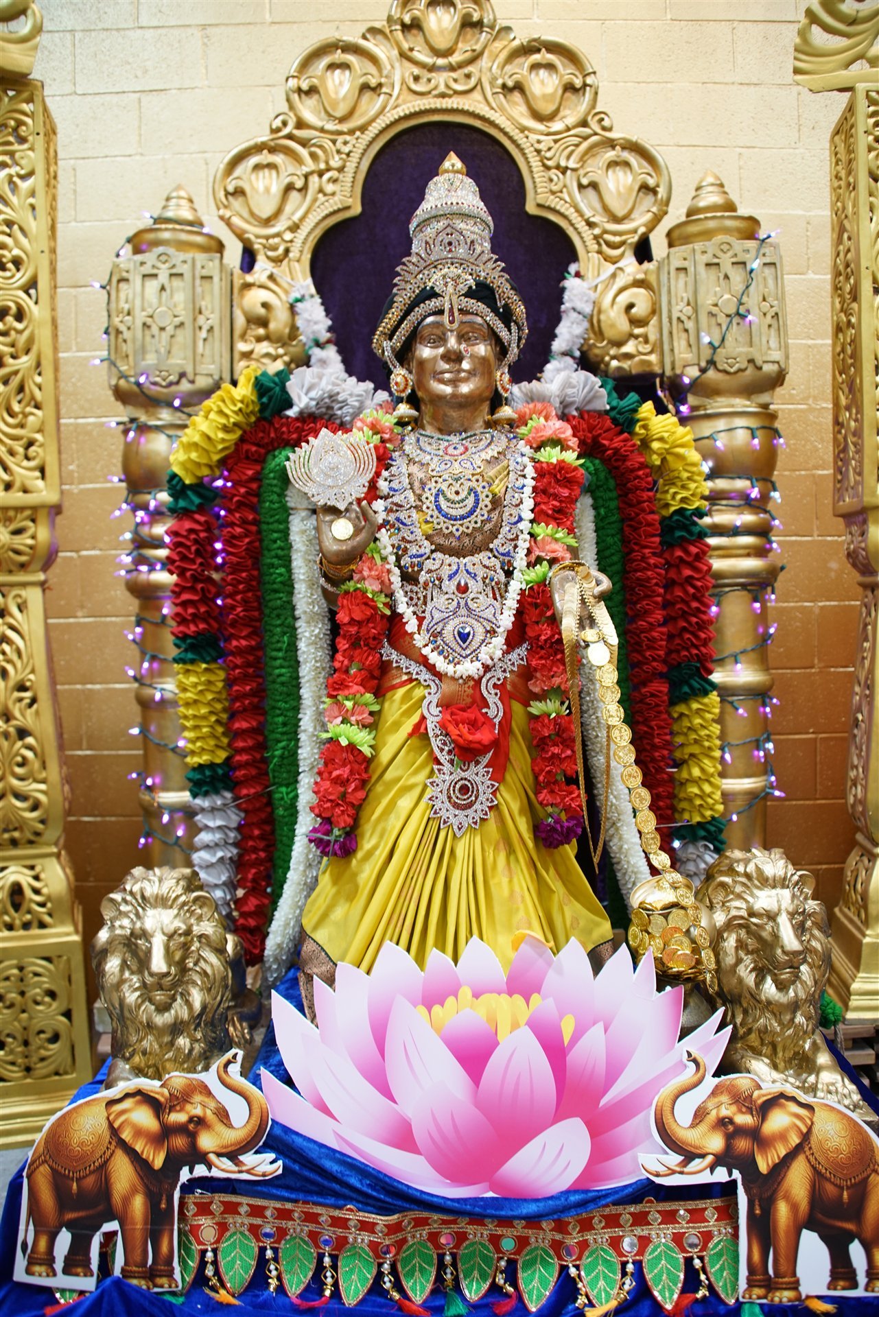 Devi Mahalakshmi alankaram