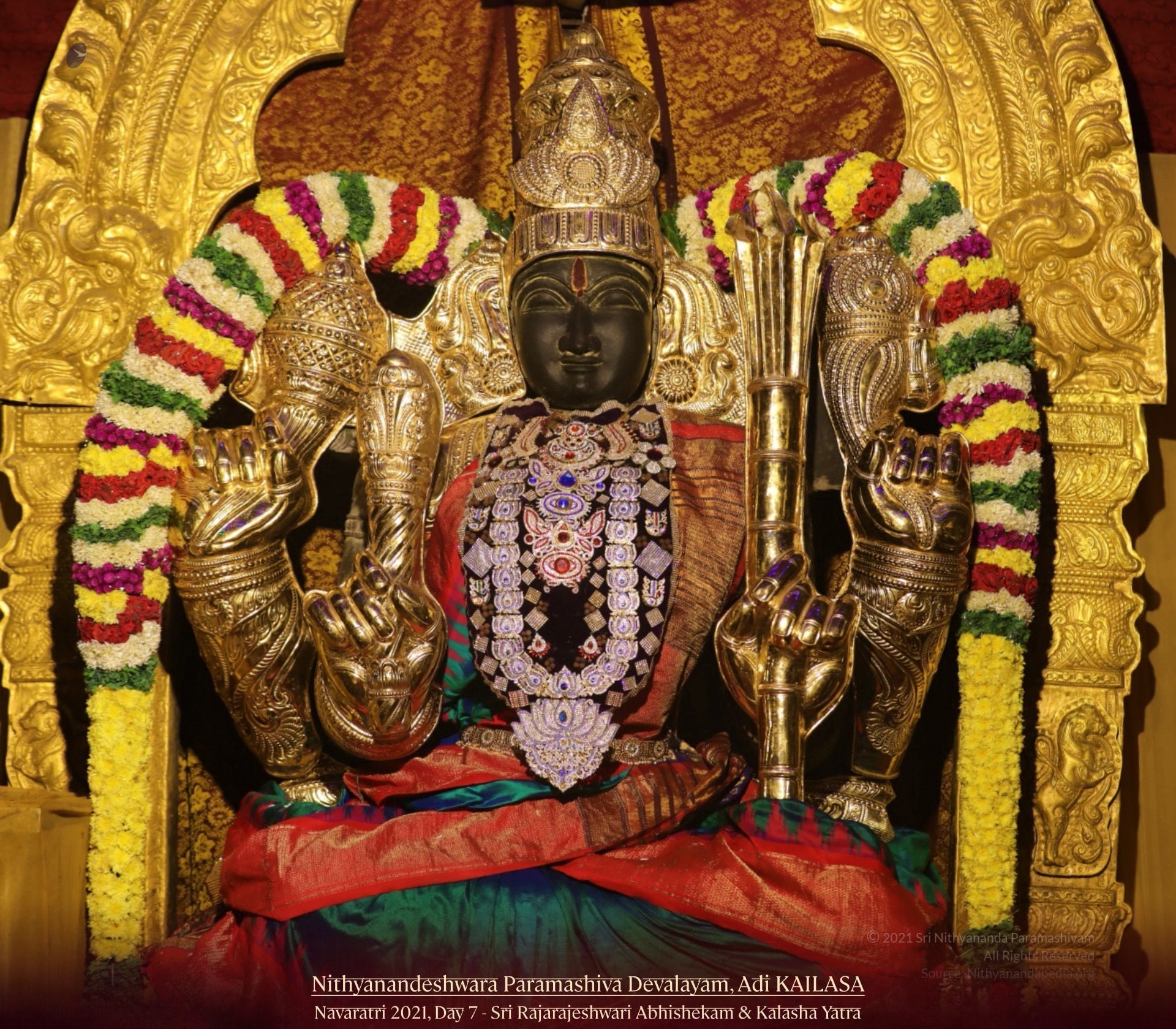 Daily Devi Alankara Seva & Deeparathana