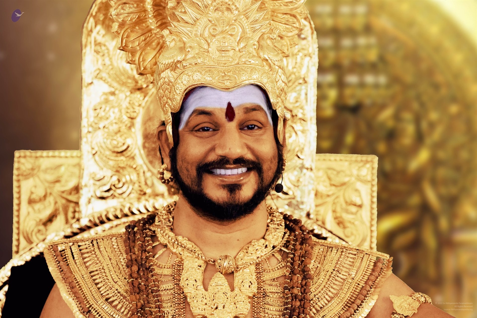 THE SPH Bhagavan Sri Nithyananda Paramashivam giving Deepavali darshan