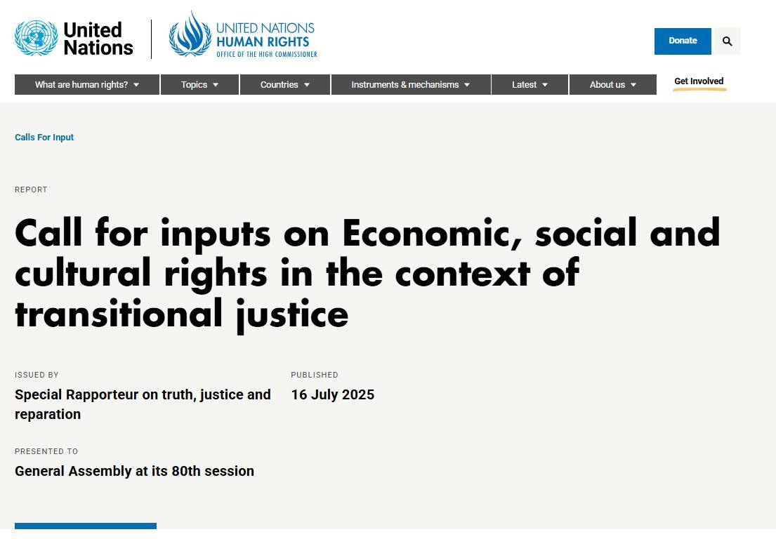 United Nations Publishes KAILASA's 29th Report on Economic, Social, and Cultural Rights in Transitional Justice, Highlighting Persecution