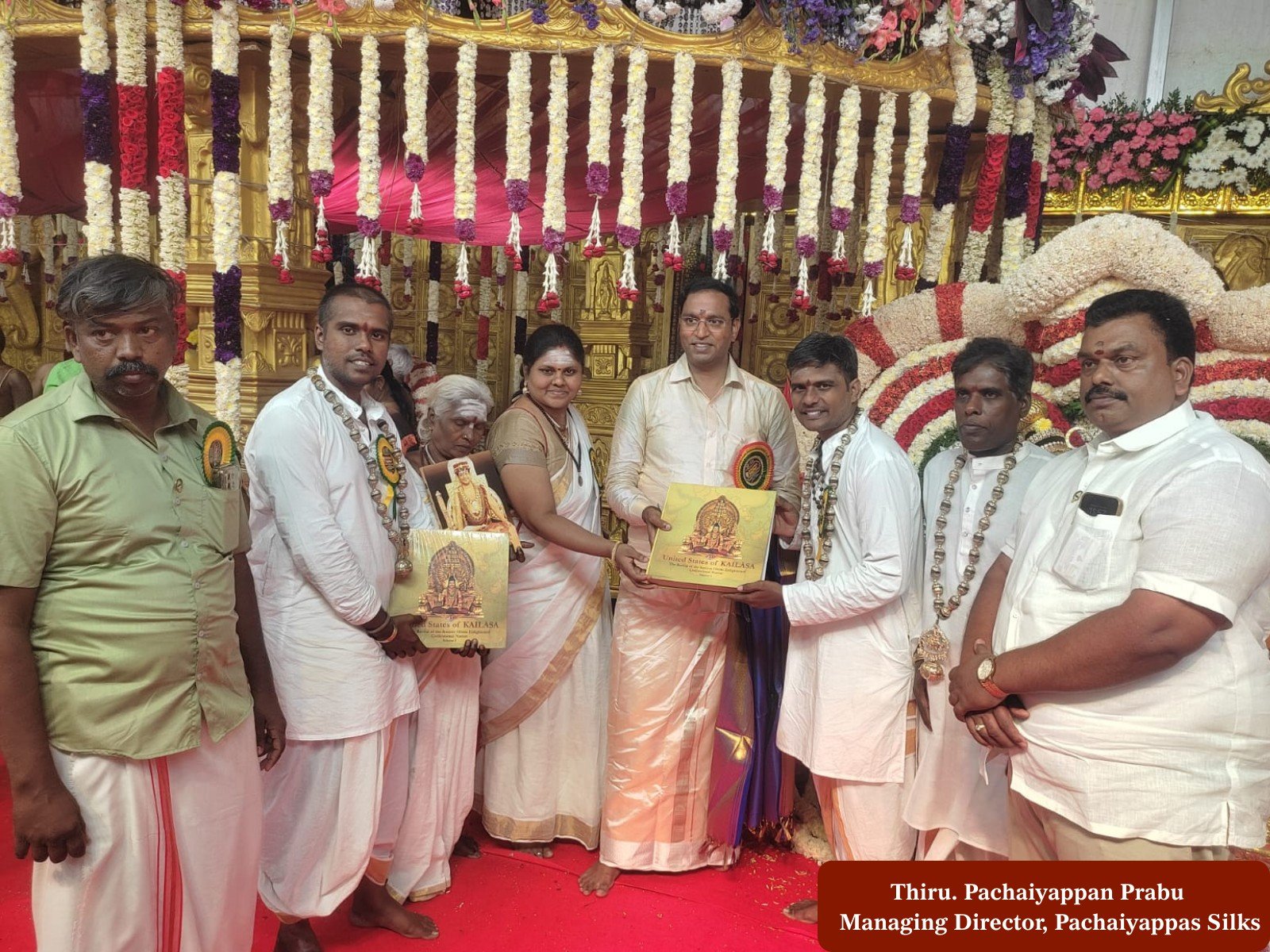 KAILASA’s Diplomatic Engagement at the Kanchi Thirumurai Thiruvizha 2025
