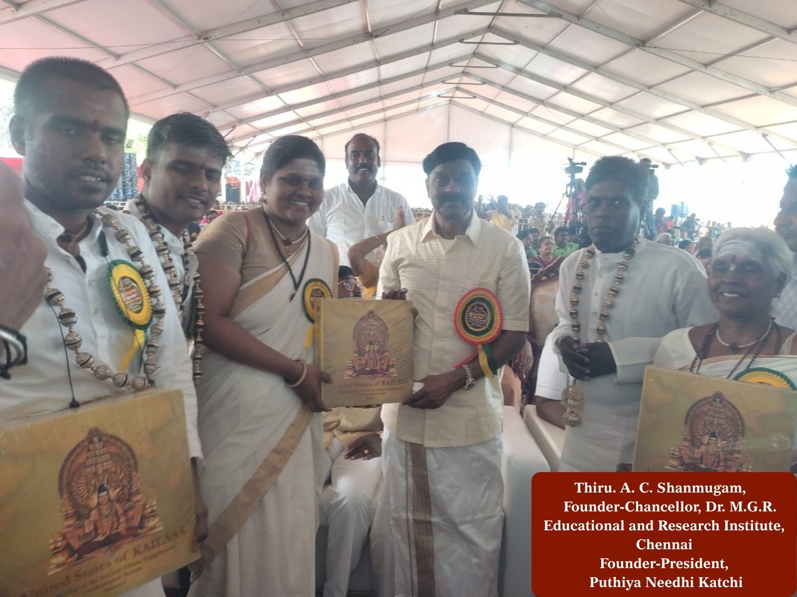 KAILASA’s Diplomatic Engagement at the Kanchi Thirumurai Thiruvizha 2025